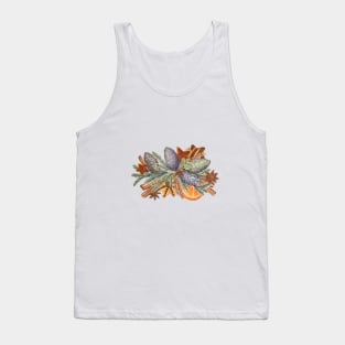 Christmas cones with cookies Tank Top